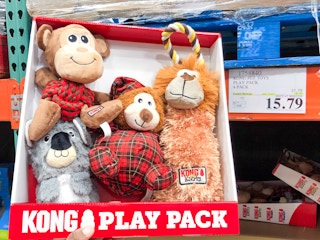 costco kong play 4-pack dog toy