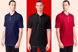 Target Hanes X-Temp men's polo shirts