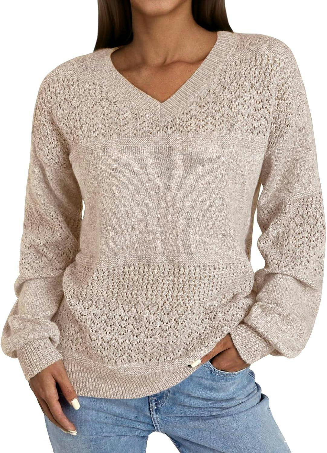 Women's V-Neck Sweater