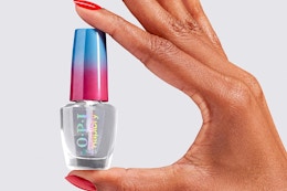 a bottle of opi nail polish