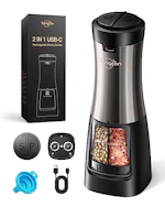 2-in-1 Electric Salt and Pepper Grinder