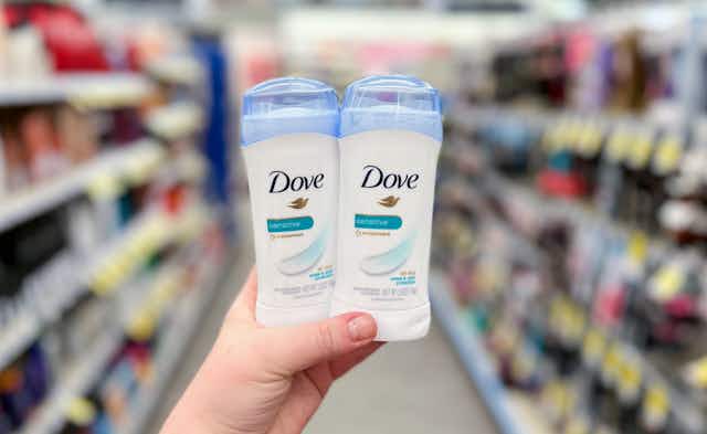 Dove Invisible Solid Deodorant, as Low as $2.24 Each on Amazon card image