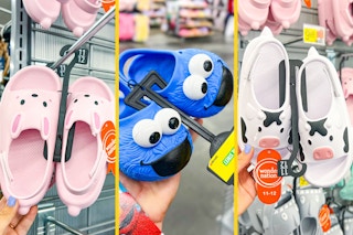 Critter and Sesame Street Sandals at Walmart: Bunny, Cookie Monster & Cow