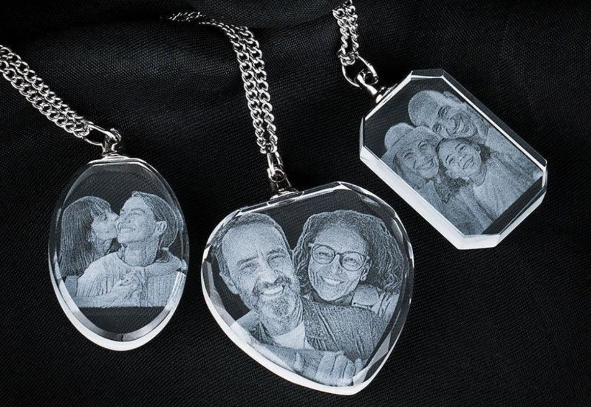 3D Custom Crystal Necklace