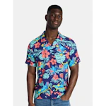 Men's Graphic Button-Up Shirt
