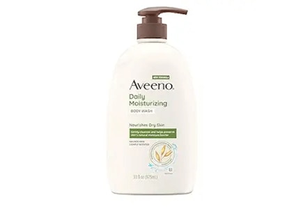 2 Aveeno Jumbo Body Washes