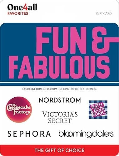 One4all Fun & Fabulous Gift Card