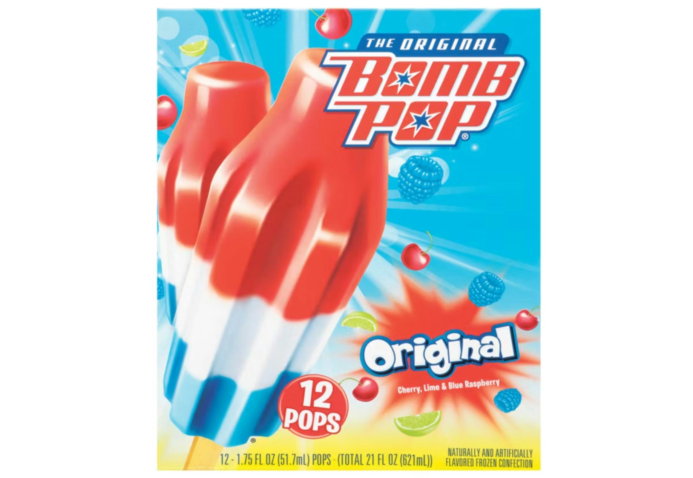 5 Bomb Pop Ice Pops Packs