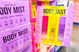 New Nutrius Body Mist 3-Pack, Only $29.99 In-Store at Costco card image