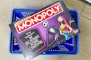 Monopoly Nightmare Before Christmas over Walmart shopping basket