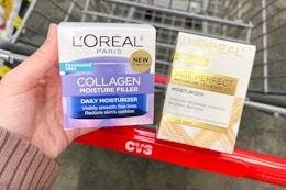 L'Oreal Moisturizers, Only $1.39 Each at CVS — Save Over 90% card image