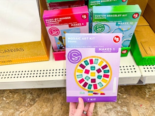 dollar tree mosaic art kits