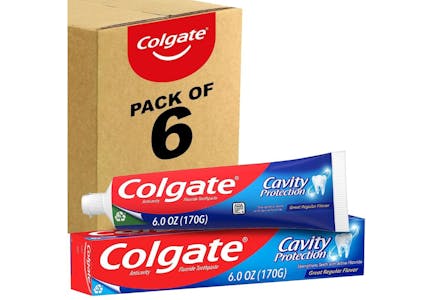 Colgate Toothpaste 6-Pack