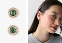 Kate Spade Gem Halo Studs