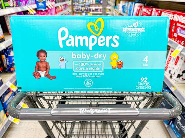 Get $10 Walgreens Cash on Baby Care: $19 Diaper Boxes and $5.50 Packs card image