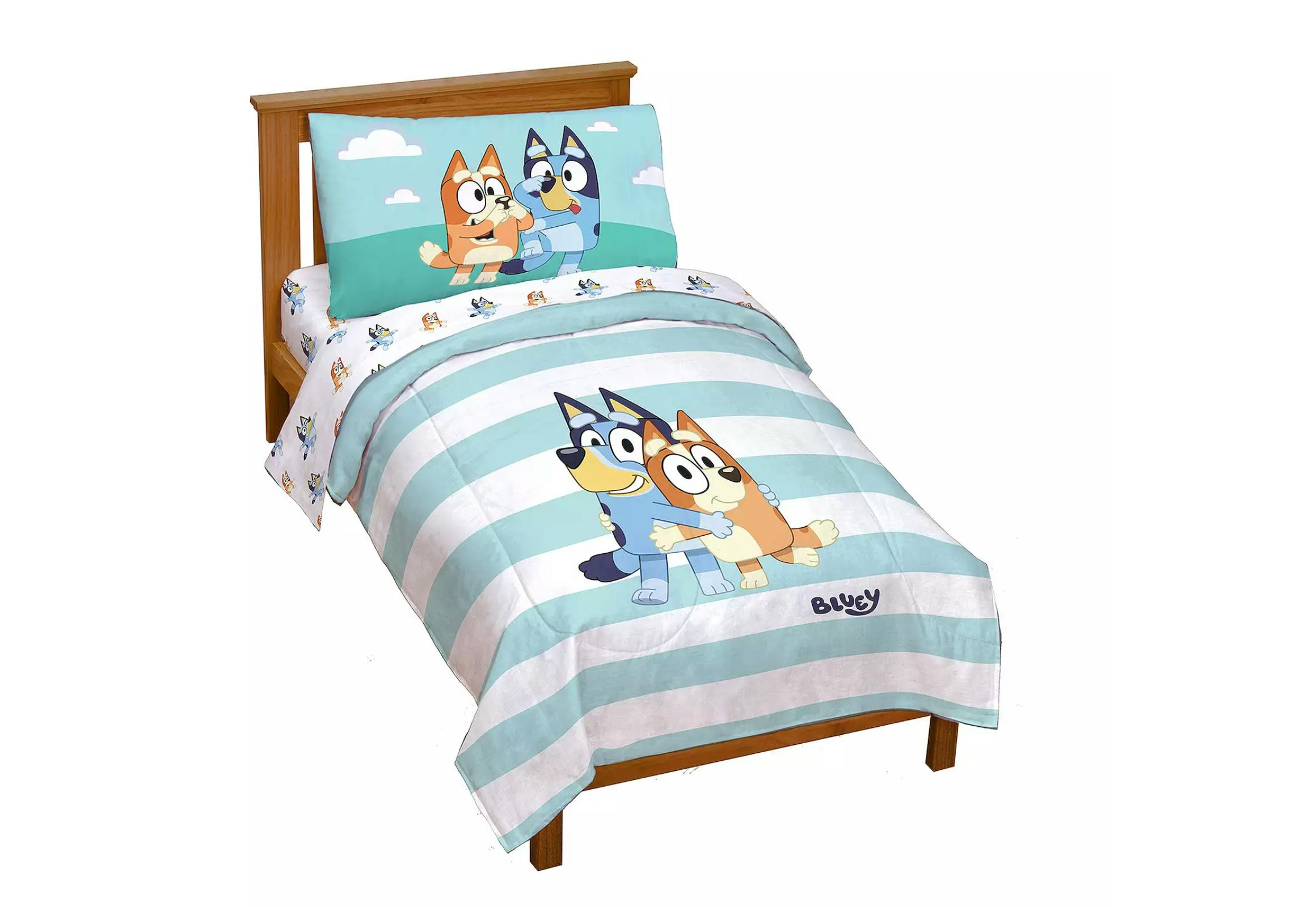 Bluey and Bingo Toddler Bedding Set