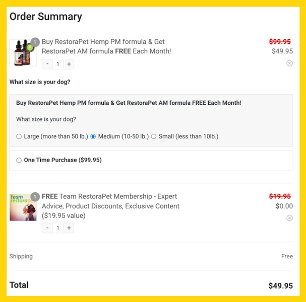 restorapet-checkout