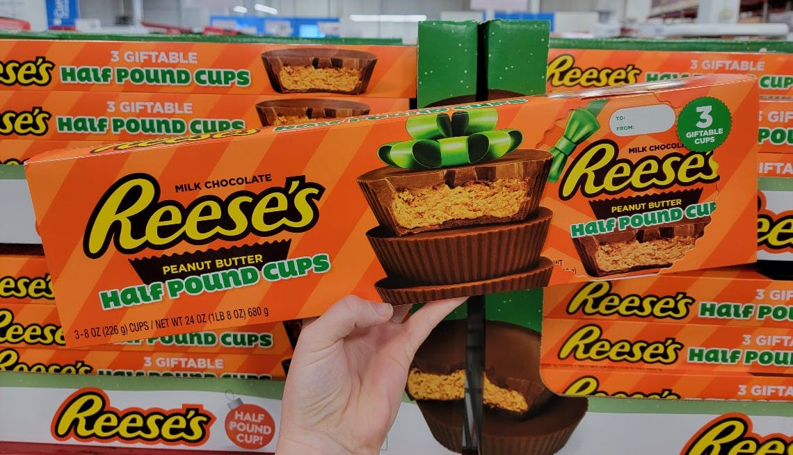 Reeses Peanut Butter Half Pound Cups As Low As 879 On Amazon The