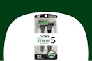 dollar general schick xtreme 5 razors on green and white background