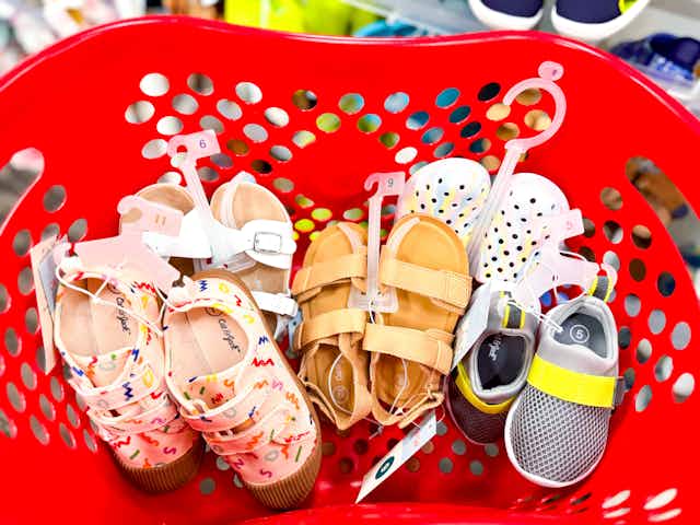 Kids’ Shoes, as Low as $4 per Pair at Target card image
