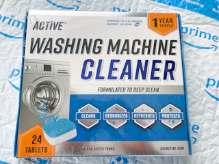active washing machine cleaner
