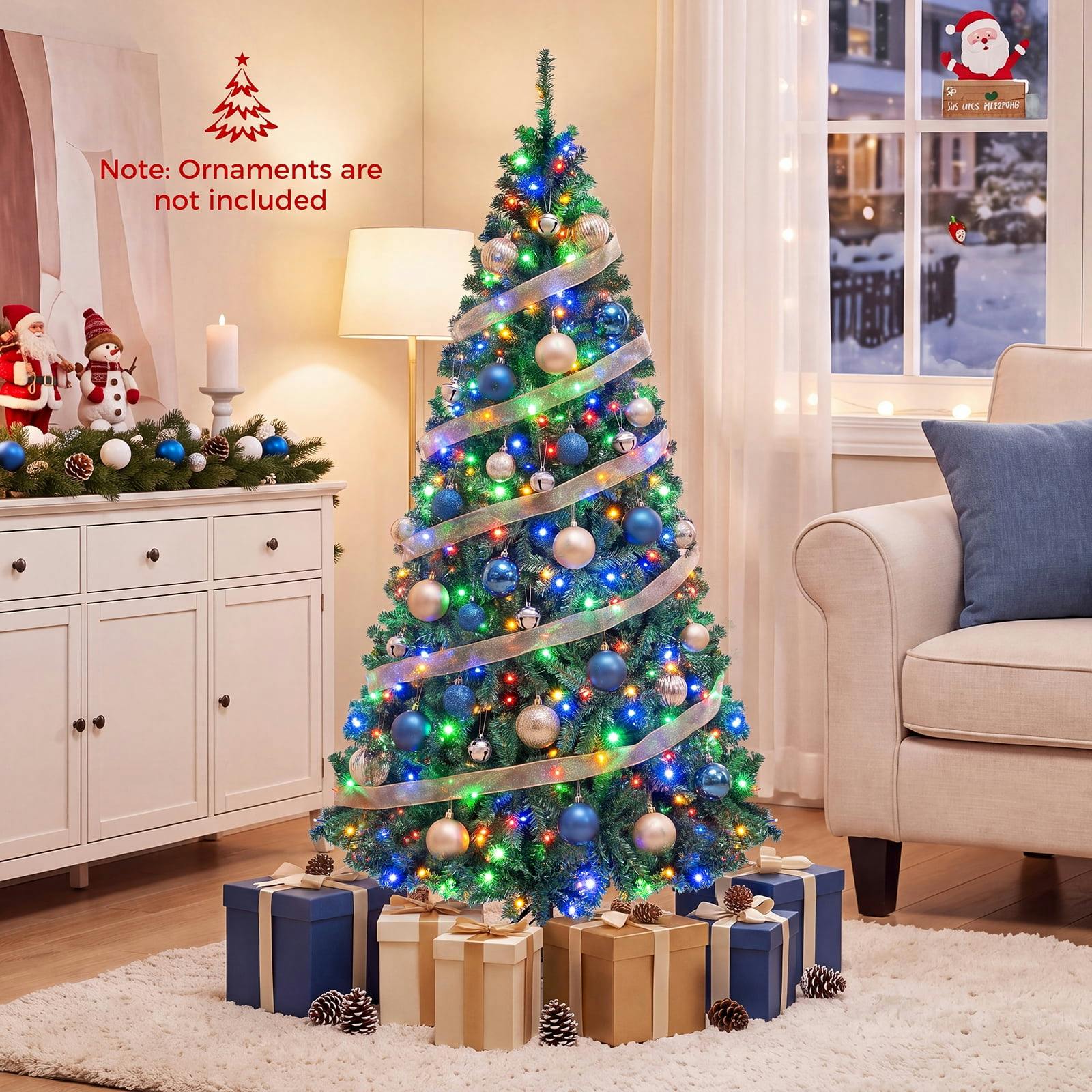 Costway Pre-Lit 4-Foot Christmas Tree