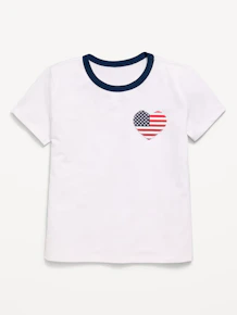 Old Navy Kids' Heart-Pocket Tee