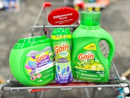 gain laundry products in cvs cart