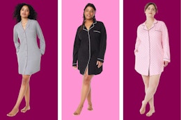 Bestselling Joyspun Women's Sleepshirt, Only $10.49 at Walmart (Reg. $15) card image