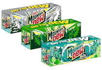 3 Mountain Dew 12-Packs