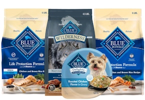 4 Blue Buffalo Dog Food Products