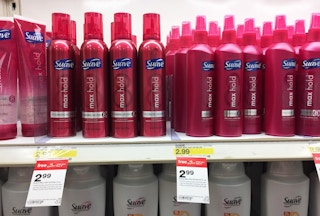 suavemousse and hairspray target