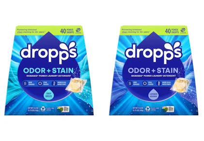 2 Dropps Laundry Pods
