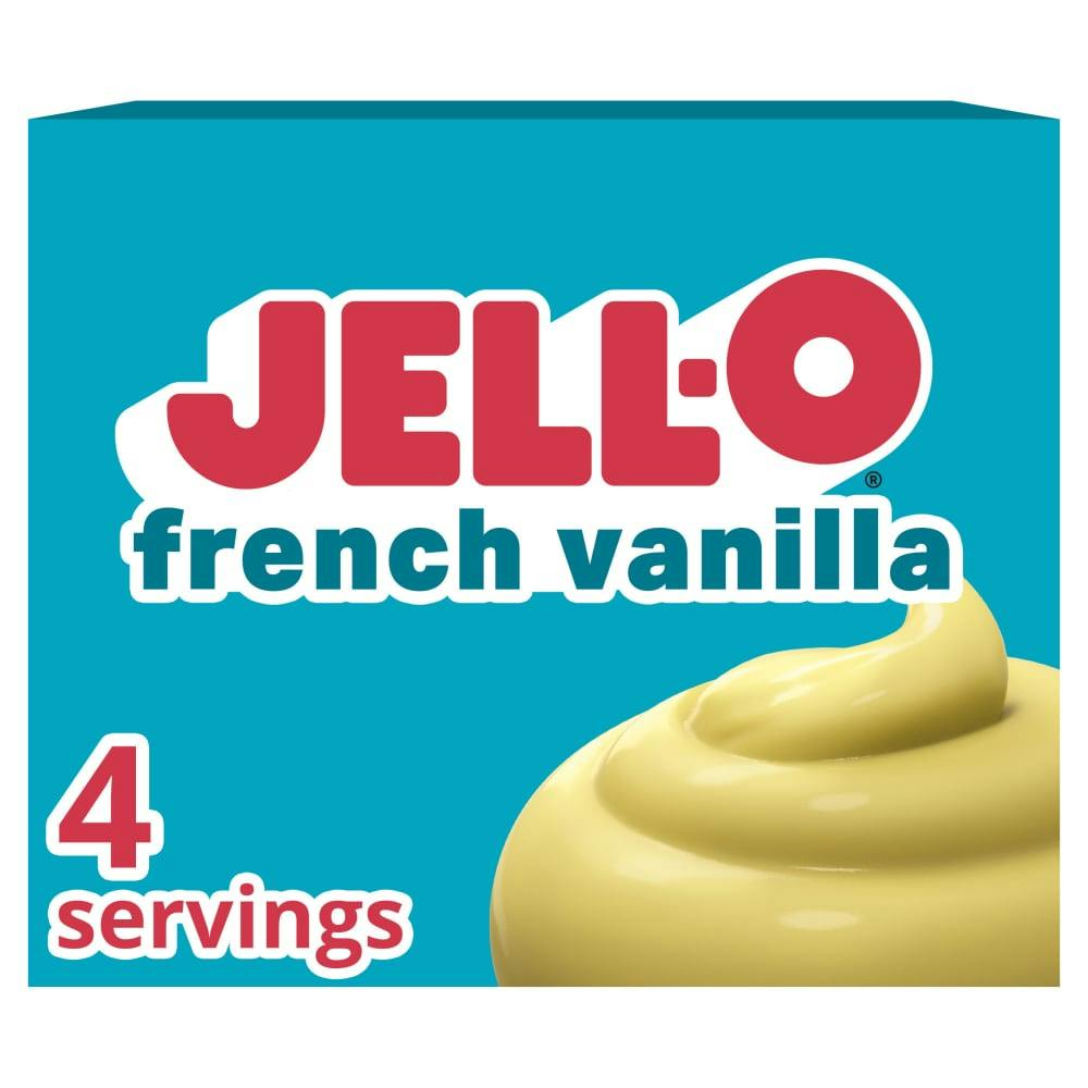 Jell-O Pudding Mix Box