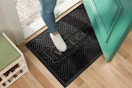 a doormat indoors