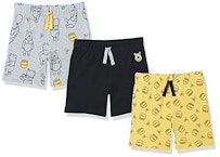 Amazon Essentials Kids' Shorts 3-Pack