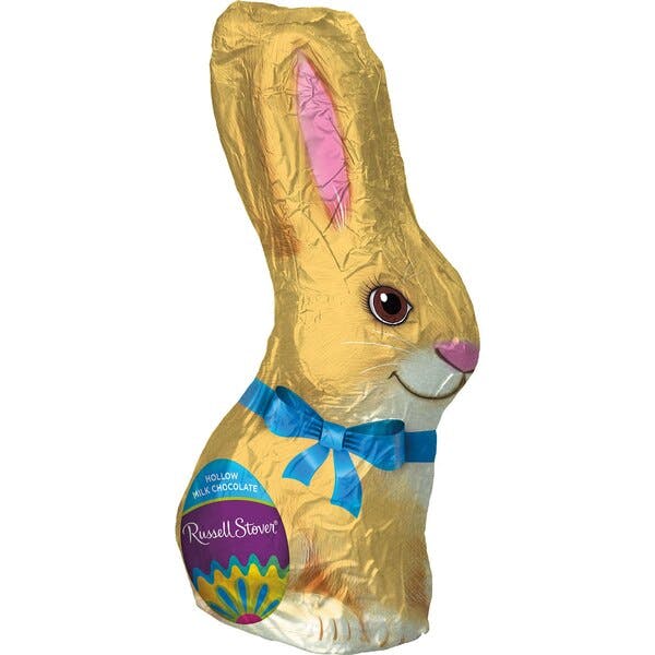 2 Russell Stover Chocolate Bunnies