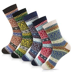 Women's Wool Blend Cozy Crew Socks