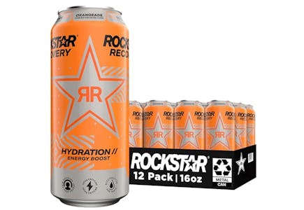 Rockstar Energy Drink 12-Pack
