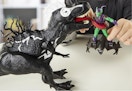 walmart spiderman Venomsaurus Rex