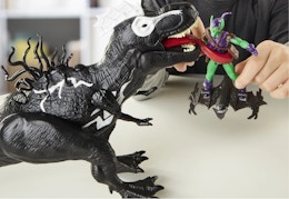 walmart spiderman Venomsaurus Rex