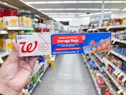 Complete Home Food Storage Bags Are Buy 1 Get 2 Free at Walgreens card image