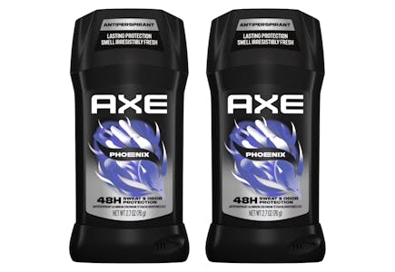 2 Axe Men's Deodorants