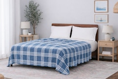 Walmart Mainstays king bed blanket