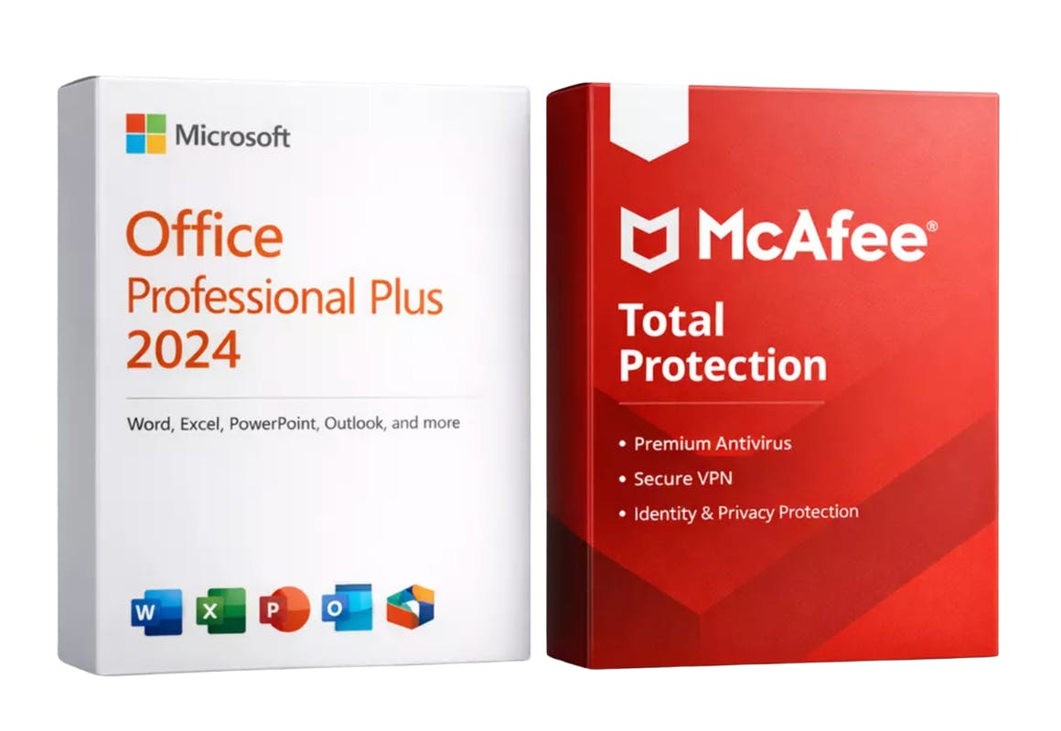 Microsoft Office and McAfee Protection Bundle