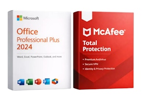 Microsoft Office and McAfee Protection Bundle