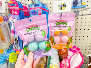 dollar tree ninja turtle shower steamers