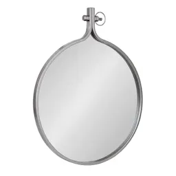 Round Industrial Wall Mirror