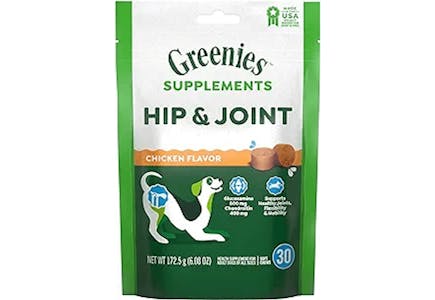 Greenies Hip and Joint Supplements