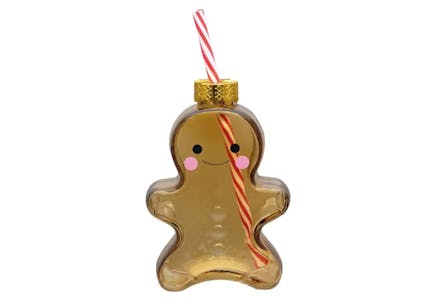 Glass Gingerbread Man Cup